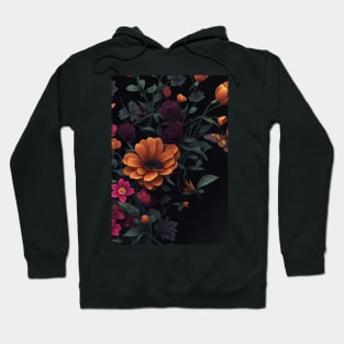 flowers pattern Hoodie